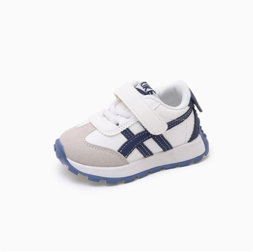 Soft-soled leather walking shoes for boys and girls