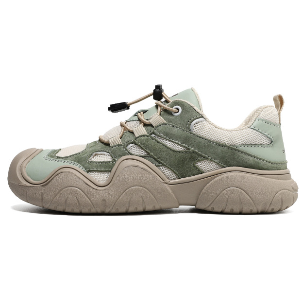 Men's and women's shoes outdoor casual shoes autumn and winter head leather shoes sports shoes