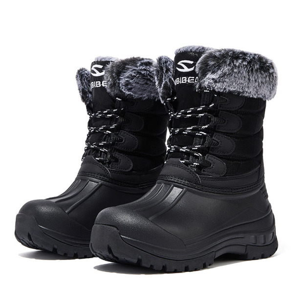 Hobie Bear Winter Men's and Women's Plush Snow Boots
