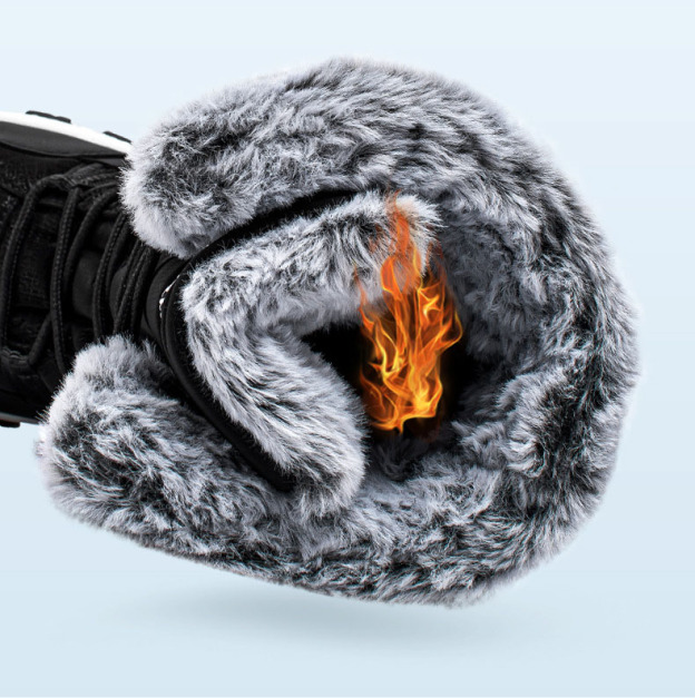 Winter snow boots men and women long plush cotton boots