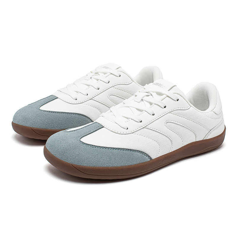 HOBIBEAR Wide Toe Argyle Casual Men's Shoes