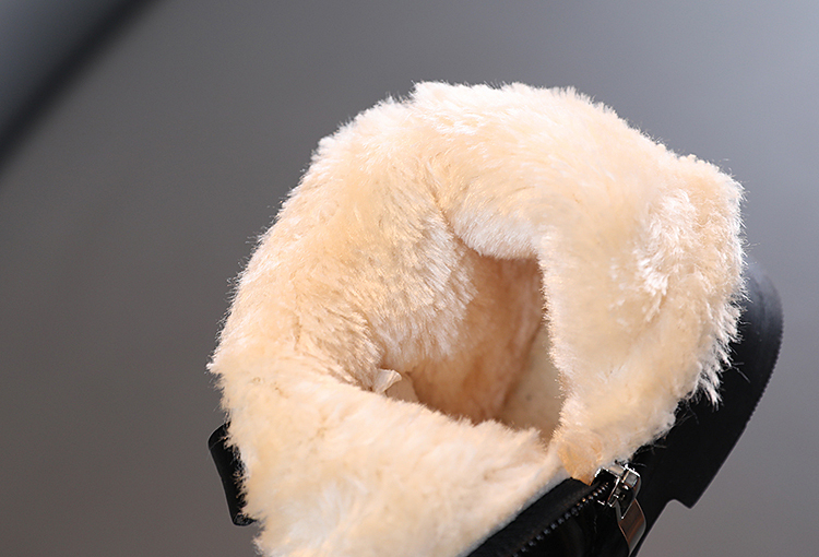 Boys' and girls' thermal-lined Martin boots