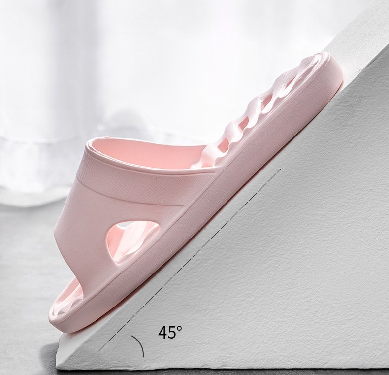 Non-slip Soft-Sole Leak-Proof Bathroom Slippers for Home Use