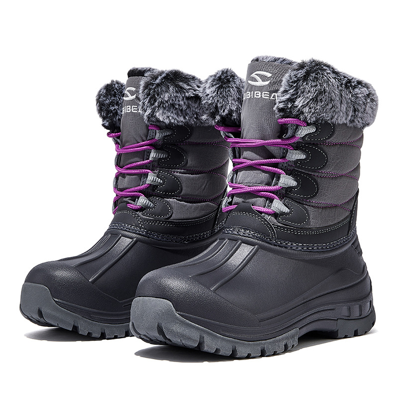 Hobie Bear Winter Men's and Women's Plush Snow Boots