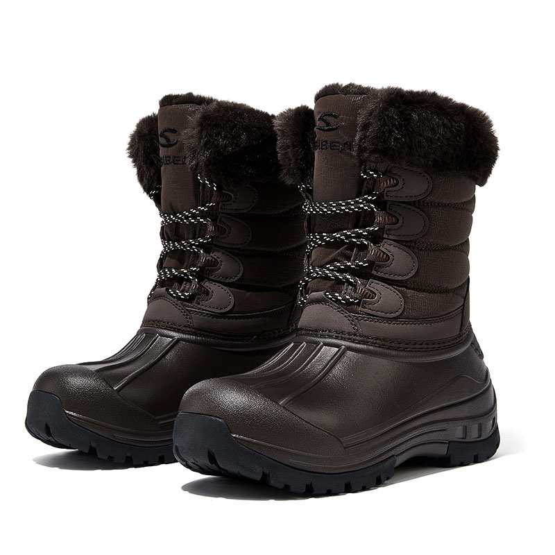 Hobie Bear Winter Men's and Women's Plush Snow Boots