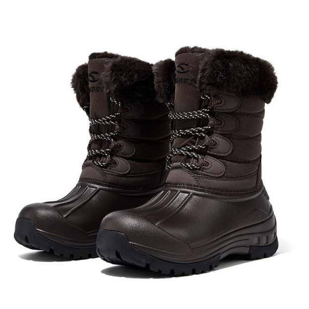 Hobie Bear Winter Men's and Women's Plush Snow Boots