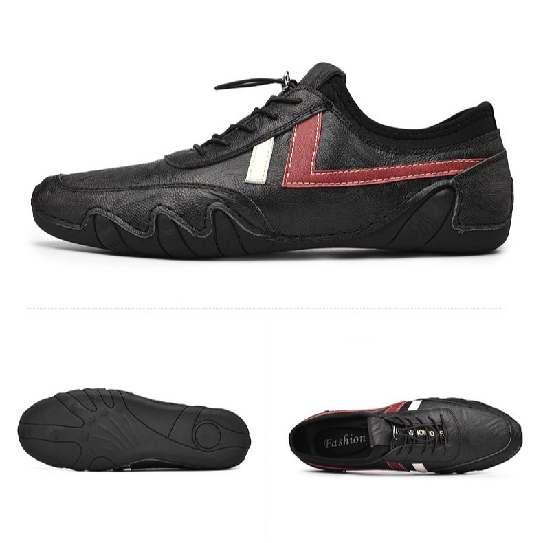  Genuine leather soya bean shoes tide men's casual leather shoes men