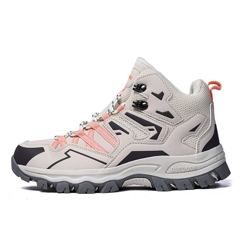 Women's outdoor high-top hiking shoes