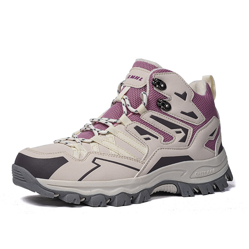 Women's outdoor high-top hiking shoes