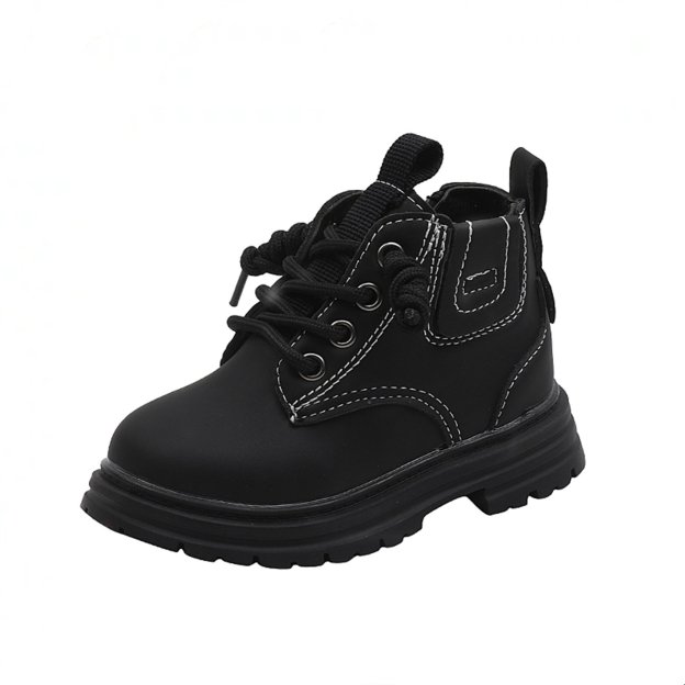 Boys' and girls' fleece-lined Martin boots