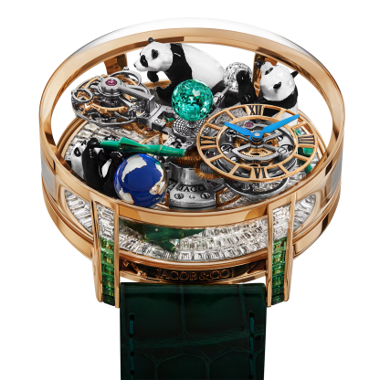 Astronomia Tourbillon Static “Metiers D’Art�?Pandas AT814.40.AA.AA.ABALA