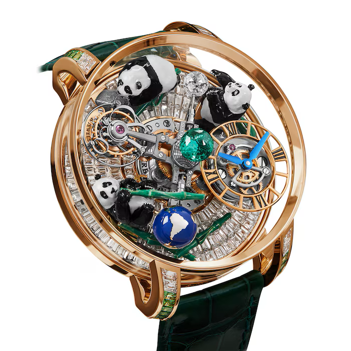 Astronomia Tourbillon Static “Metiers D’Art�?Pandas AT814.40.AA.AA.ABALA