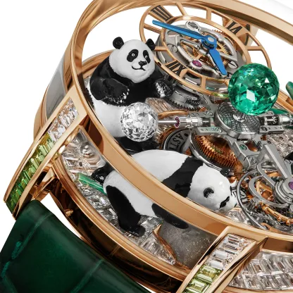 Astronomia Tourbillon Static “Metiers D’Art�?Pandas AT814.40.AA.AA.ABALA