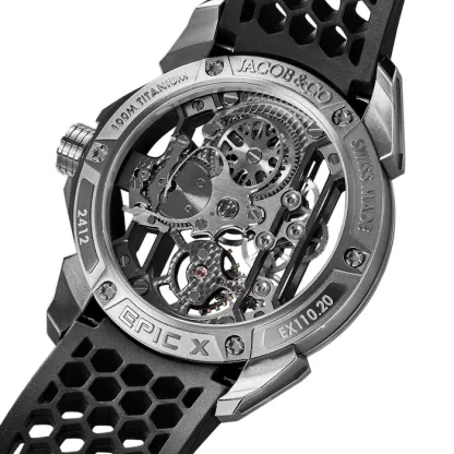 Epic X Titanium Black Neoralithe Inner Ring Watch EX110.20.AA.AF.ABRUA