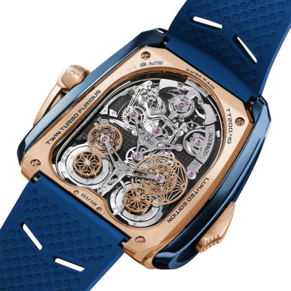 Twin Turbo Furious Twin Triple Axis Sequential High-Speed Tourbillon Minute Repeater And Mono-Pusher Chronograph TT200.40.BC.AC.A