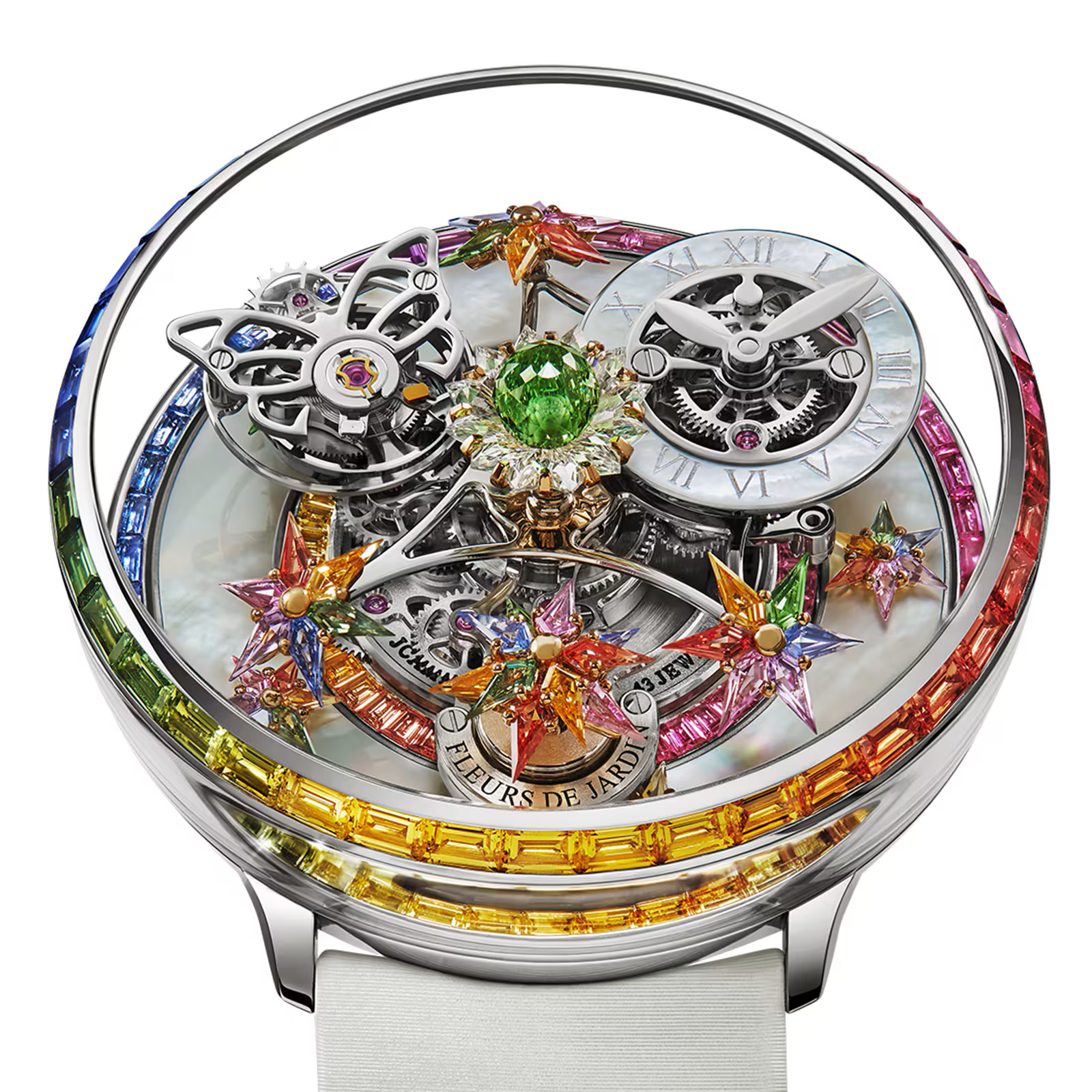 Fleurs De Jardin Rainbow White Gold AF321.30.BD.AE.BBSAA