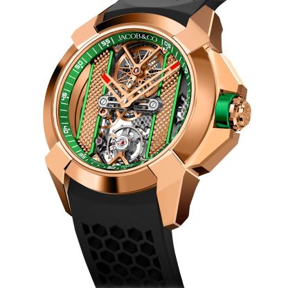 Epic X Rose Gold - Green Inner Ring EX120.43.AC.AC.ABRUA
