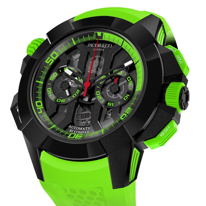 Epic X Chrono Black Titanium Green EC313.21.SB.BG.CHK4S