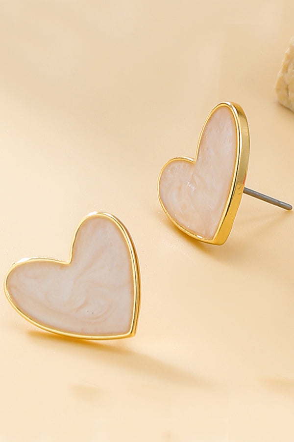  Love Shaped Earrings-consonak