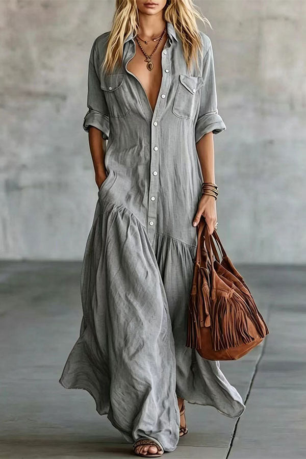 Cloud-Soft Shirt Dress: A Timeless Silhouette-Consonak