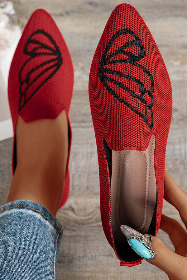 Elegant Pointed Toe Versatile Flat Shoes-consonak