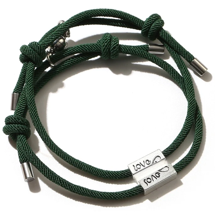 Alloy Love Eachother Couple Bracelet-consonak