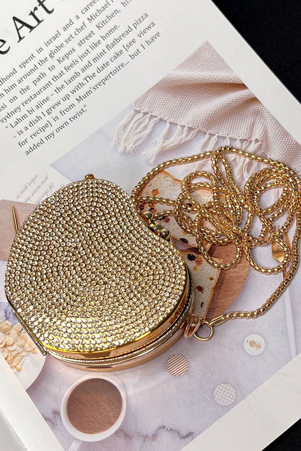 Fashionable and Personalized Diamond Mini Crossbody Bag-consonak