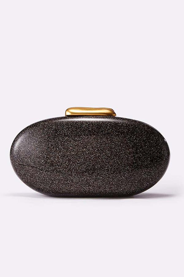 Simple Acrylic Oval Clutch-consonak