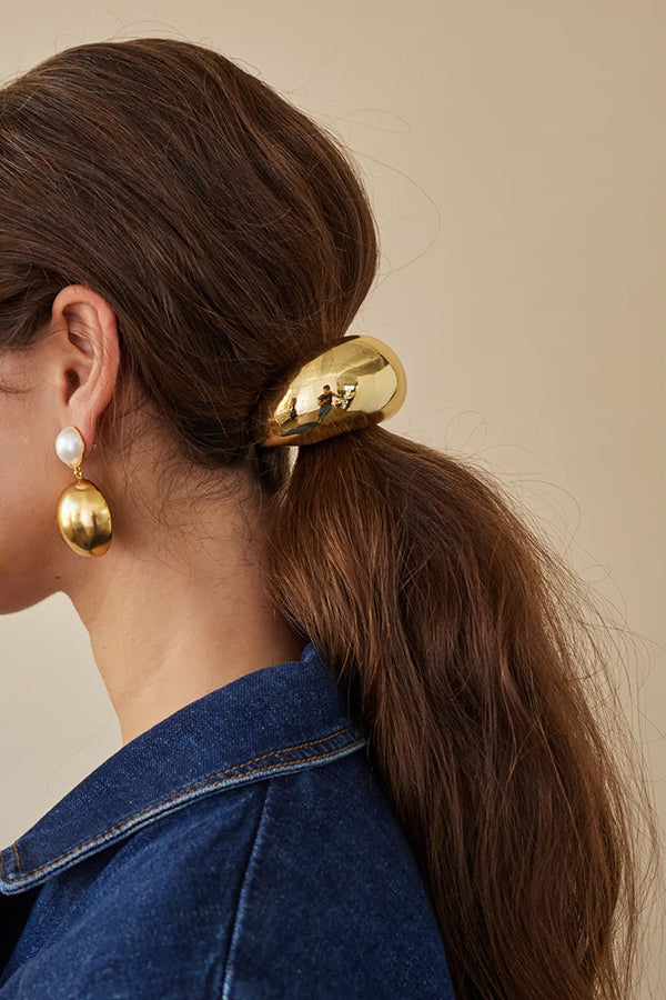 Simple U-shaped Alloy Elegant Hair Rope-consonak