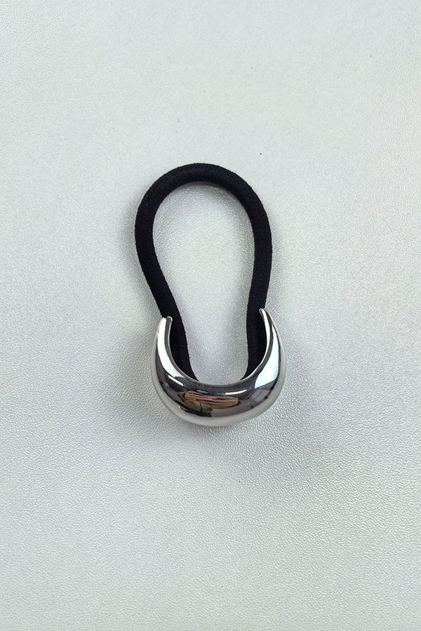 Simple U-shaped Alloy Elegant Hair Rope-consonak