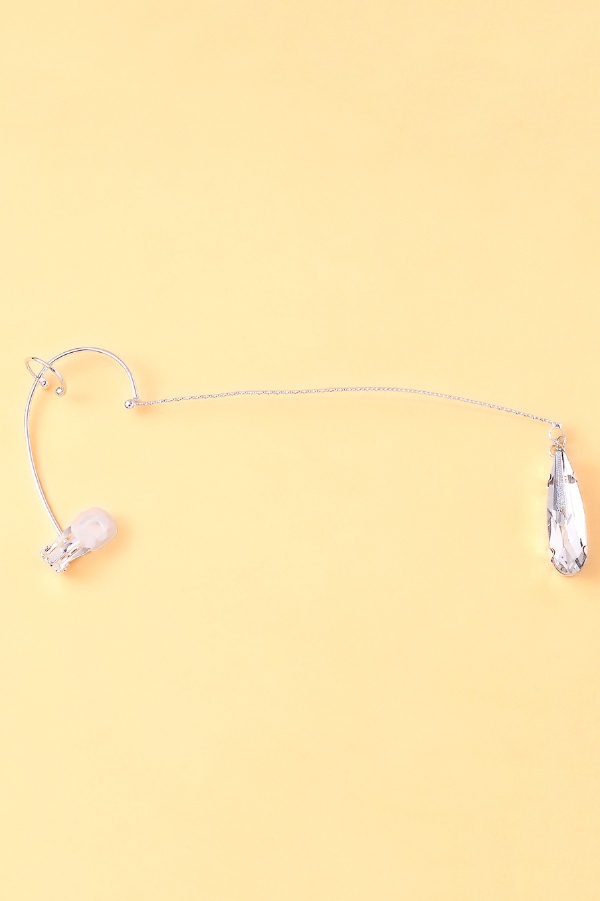 Stylish Zircon Minimalist Teardrop Ear Hooks