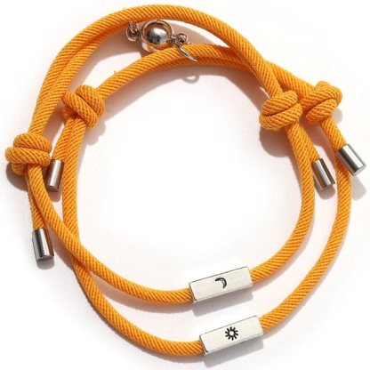 Alloy Love Eachother Couple Bracelet()-consonak