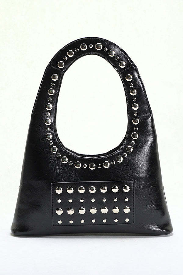 Punk Rivet Fashion Shoulder Bag-consonak