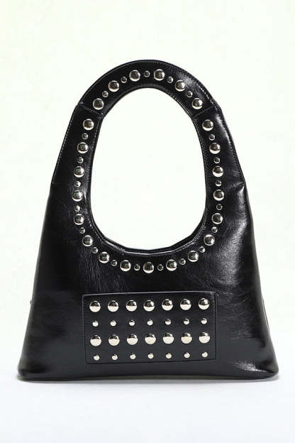 Punk Rivet Fashion Shoulder Bag-consonak