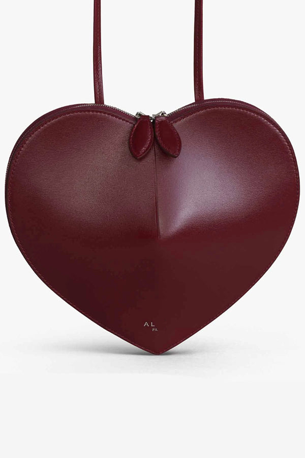 Fashionable Heart Genuine Leather Shoulder Crossbody Bag-consonak