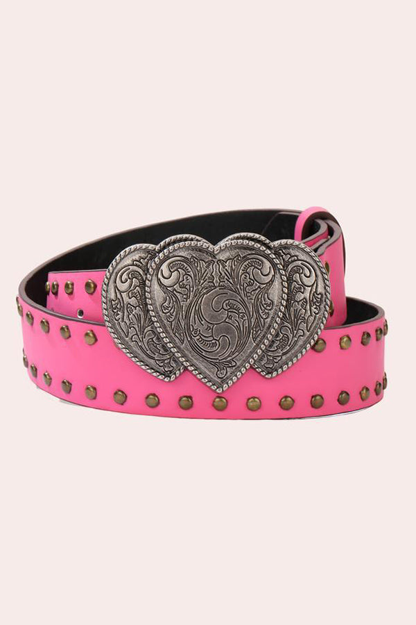 Personalized Rivet Pu Leather Fashion Belt | Consonak