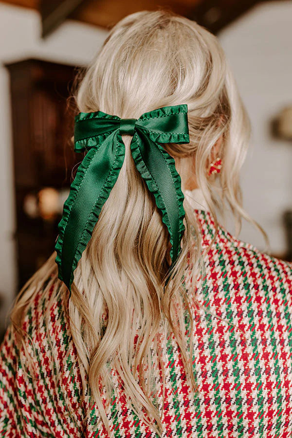 Christmas Velvet Diamond Pearl Headband-consonak