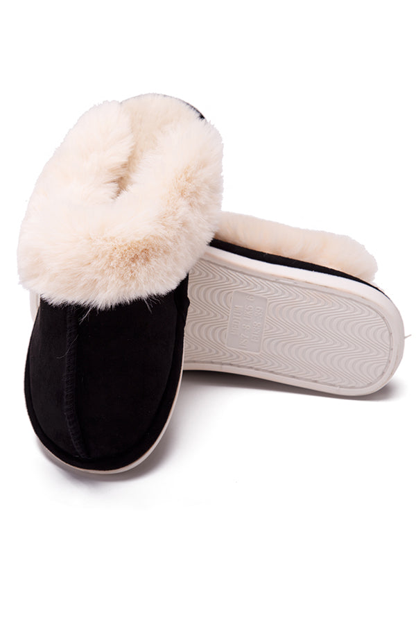 Warm Home Plush Cotton Slippers-consonak