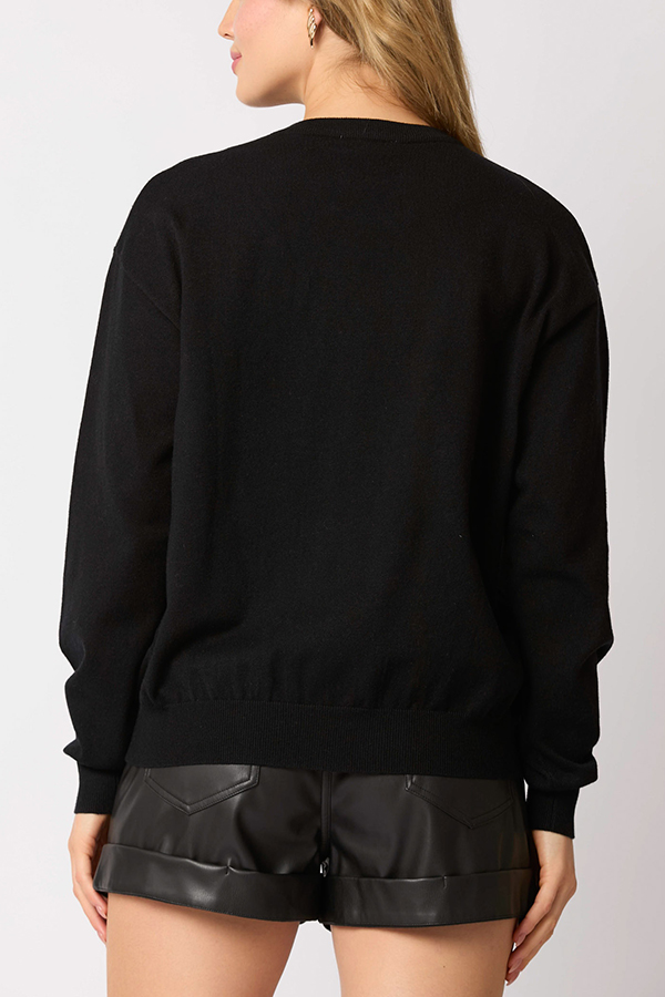 Christmas Soldier Sequined Fashion Casual Sweatshirt-consonak