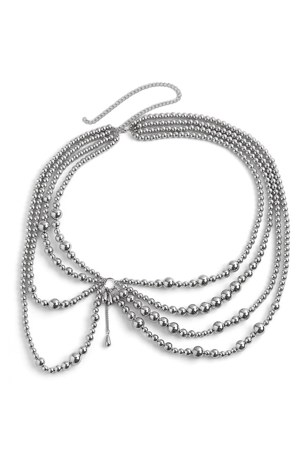 Sexy Holiday Style Faux Pearl Body Necklace | Consonak