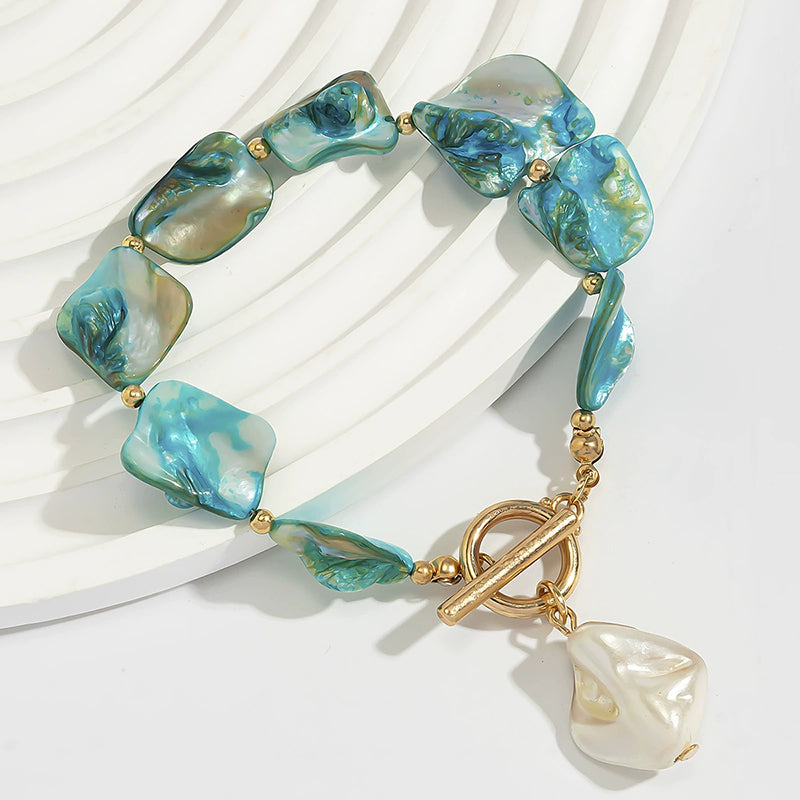 Beach Ocean Style Shaped Pearl Bracelet | Consonak