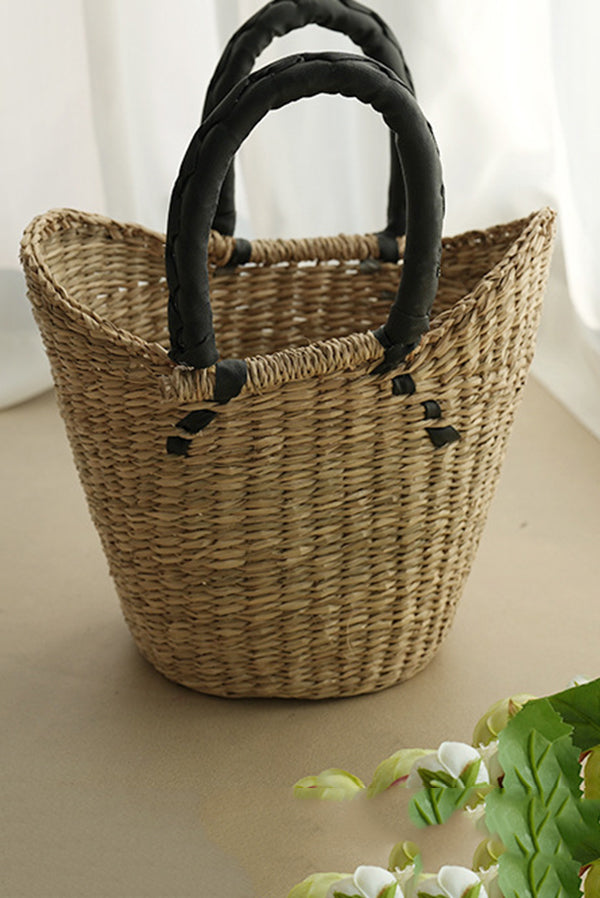 Nordic Style All-match Straw Handbag-consonak