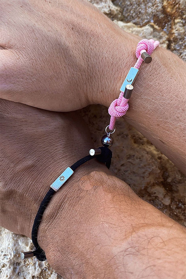 Alloy Love Eachother Couple Bracelet()-consonak