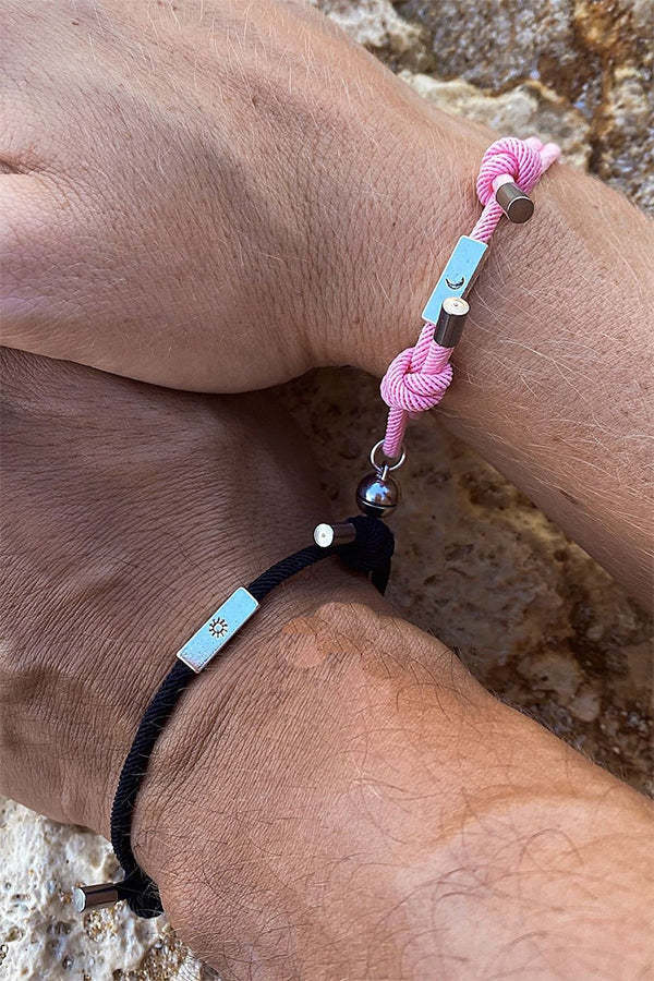 Alloy Love Eachother Couple Bracelet()-consonak