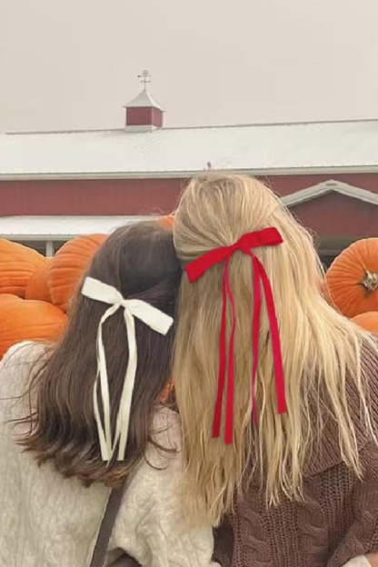 Ribbon Bow Hairpin-consonak