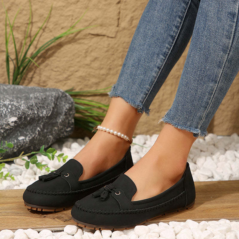 Simple Flat Outer Shoes-consonak