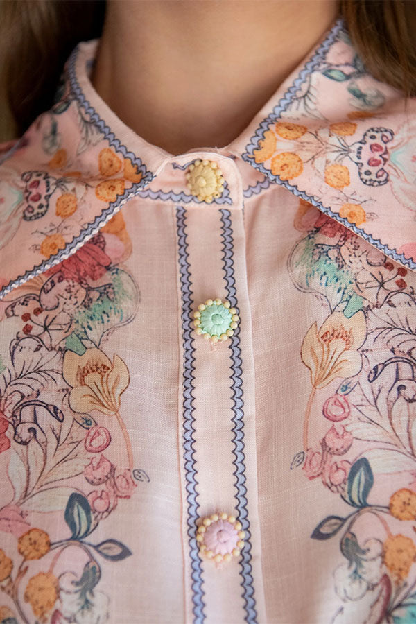 The Exclusive Patterned Shirt Dress – Belted Silhouette-Consonak