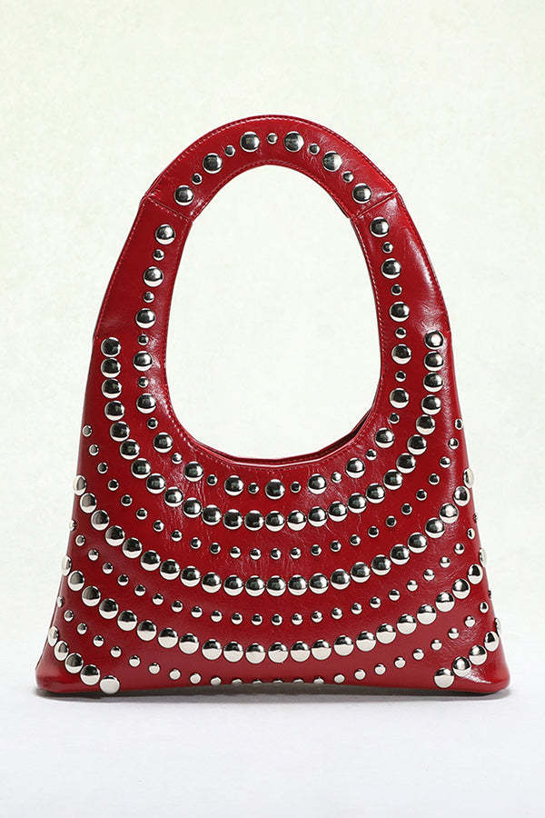 Punk Rivet Fashion Shoulder Bag-consonak