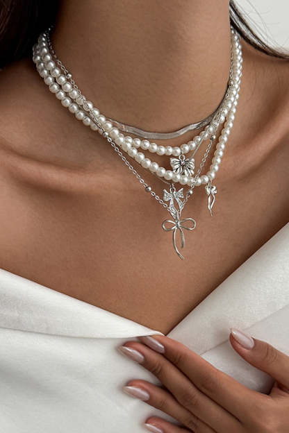 Fashionable Multi-layer Sweet Alloy Necklace-consonak