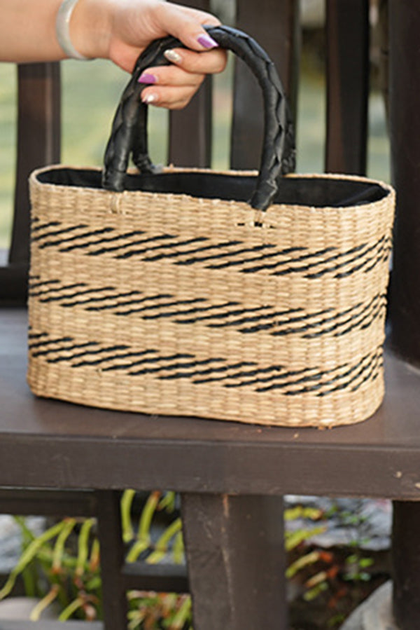 Nordic Style All-match Straw Handbag-consonak